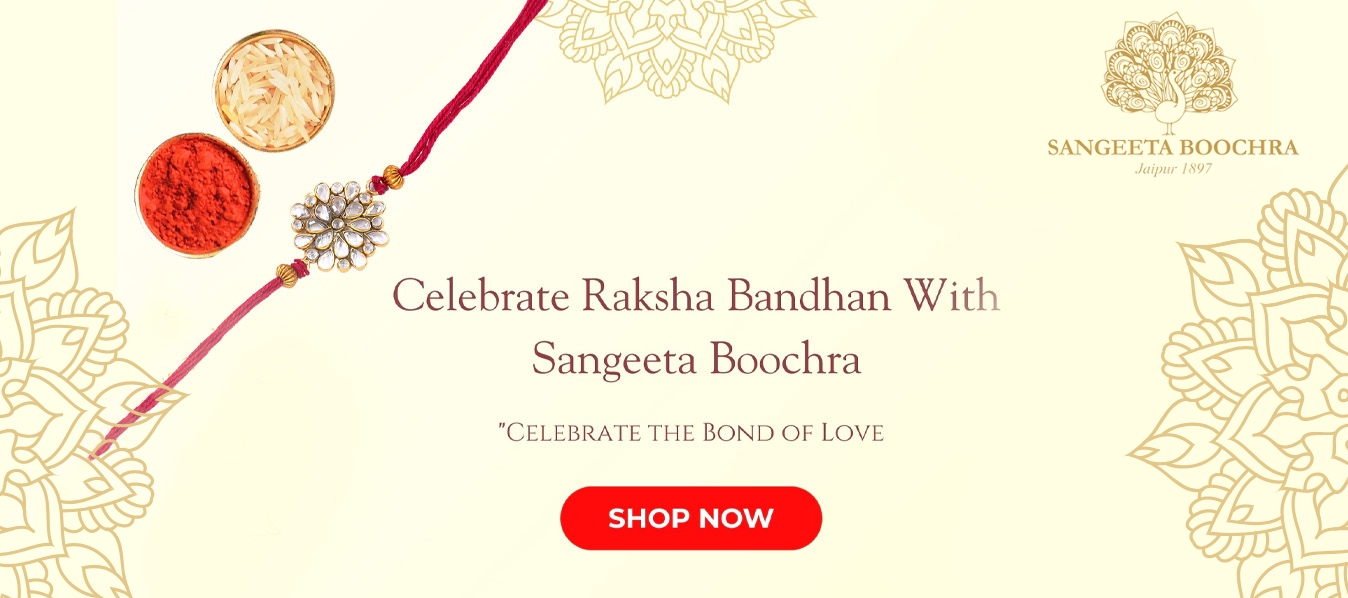 silver rakhi by sangeeta boochra
